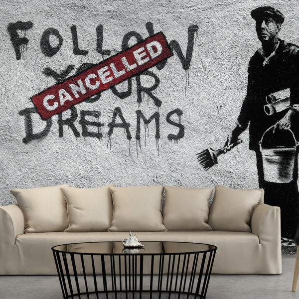 Papier Peint Panoramique Dreams Cancelled (Banksy)