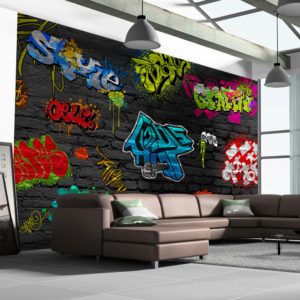 Papier Peint Panoramique Graffiti wall