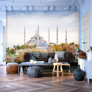 Papier Peint Panoramique Hagia Sophia - Istanbul