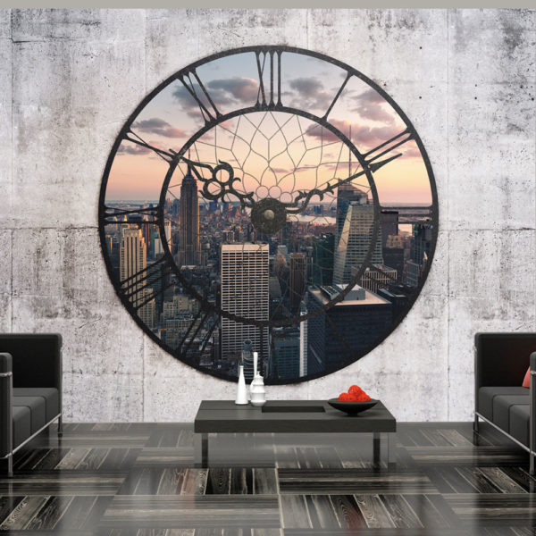 Papier Peint Panoramique NYC Time Zone