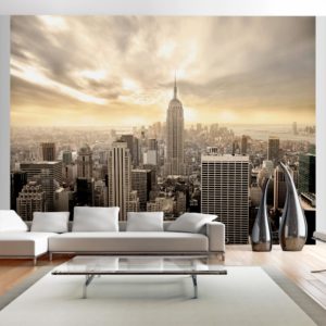 Papier Peint Panoramique New York - Manhattan à l'aube