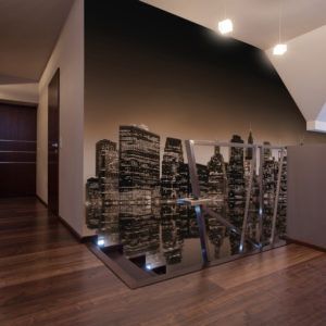 Papier Peint Panoramique New York - sépia