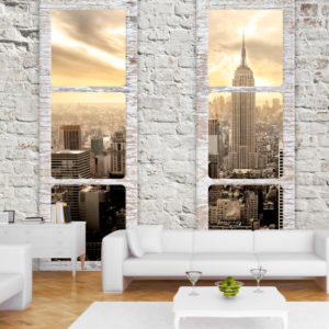 Papier peint adhésif - New York: view from the window
