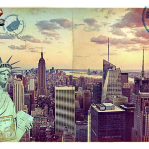 Tapisserie murales Ville et Architecture > New York