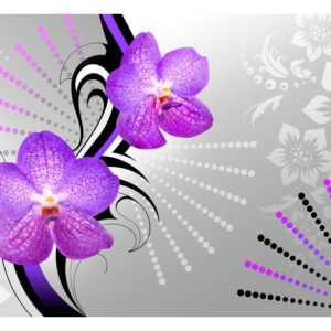 Tapisserie murales Fleurs > Orchidées
