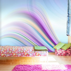 Papier Peint Panoramique Rainbow abstract background