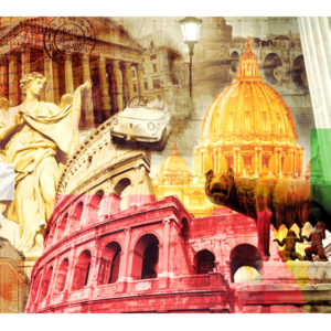 Tapisserie murales Ville et Architecture > Rome