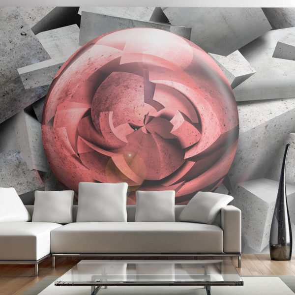 Papier Peint Panoramique Rose de pierre