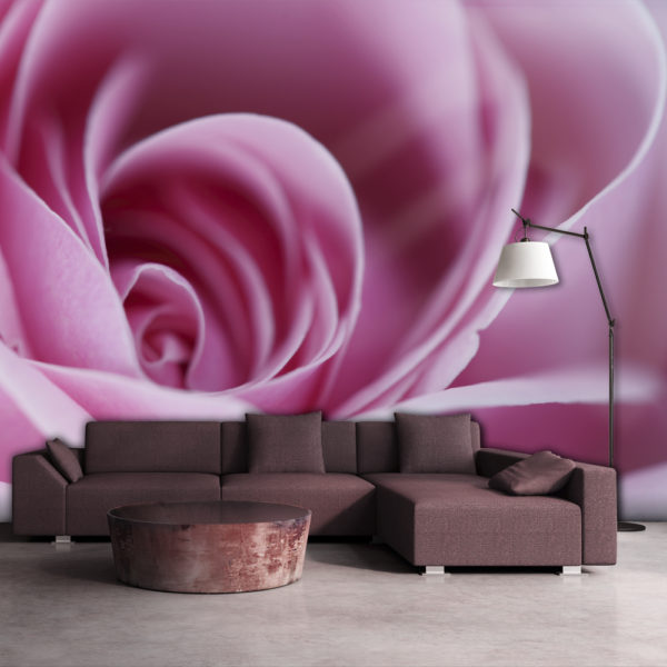 Papier Peint Panoramique Rose rose