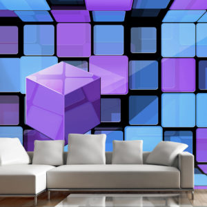 Papier Peint Panoramique Rubik's cube: variation