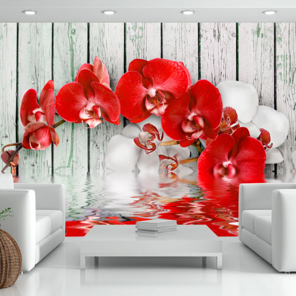 Papier Peint Panoramique Ruby orchid