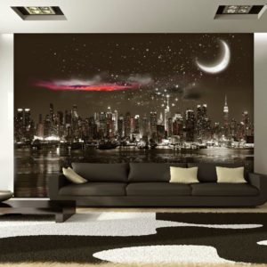 Papier Peint Panoramique Starry Night Over NY