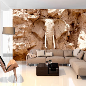 Papier peint adhésif - Stone Elephant (South Africa)