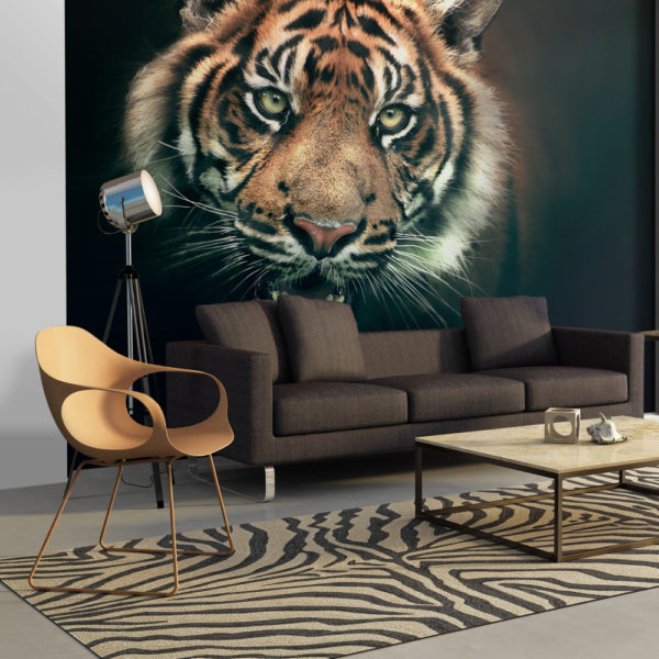 Papier Peint Panoramique Tigre du Bengale