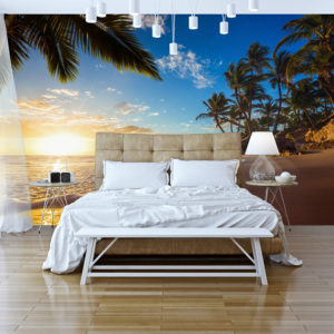 Papier Peint Panoramique Tropical Beach