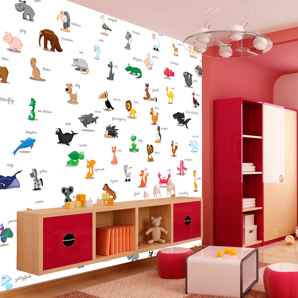 Papier Peint Panoramique animaux (pour enfants)