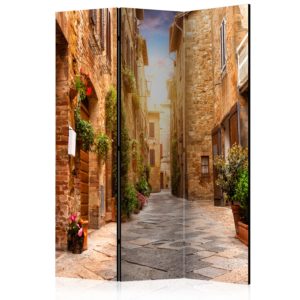Paravent 3 volets - Colourful Street in Tuscany