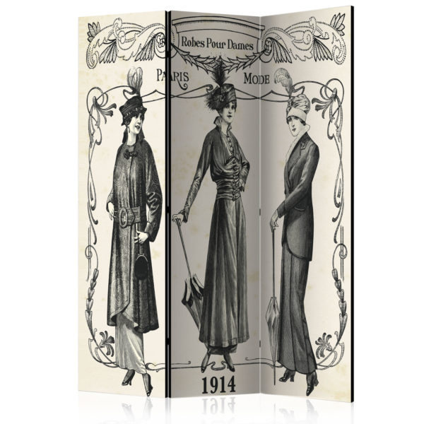 Paravent 3 volets - Dress 1914