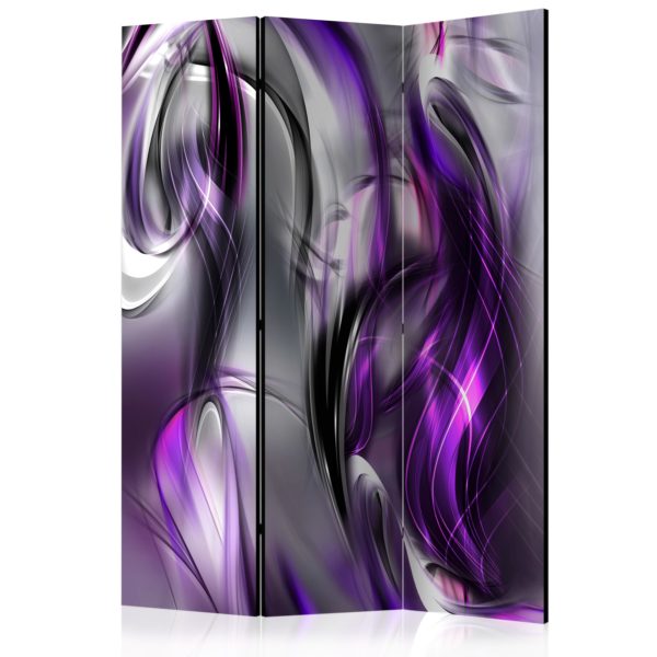 Paravent 3 volets - Purple Swirls