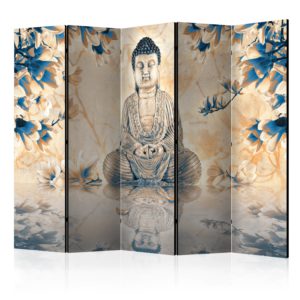 Paravent 5 volets - Buddha of Prosperity II