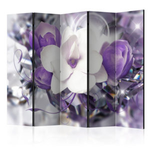 Paravent 5 volets - Purple Empress II
