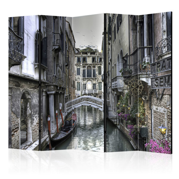 Paravent 5 volets - Romantic Venice II