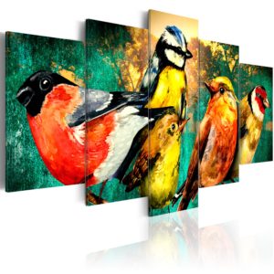 Tableau - Birds Meeting fait partie des tableaux murales de la collection de worldofwomen découvrez ce magnifique tableau exclusif chez nous