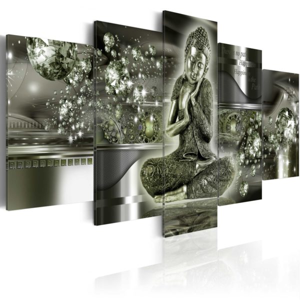 Tableau - Buddha smeraldo fait partie des tableaux murales de la collection de worldofwomen découvrez ce magnifique tableau exclusif chez nous
