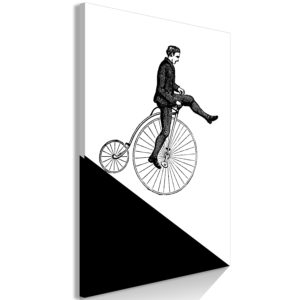 Tableau - Cyclist (1 Part) Vertical fait partie des tableaux murales de la collection de worldofwomen découvrez ce magnifique tableau exclusif chez nous