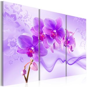 Tableau - Ethereal orchid - violet fait partie des tableaux murales de la collection de worldofwomen découvrez ce magnifique tableau exclusif chez nous