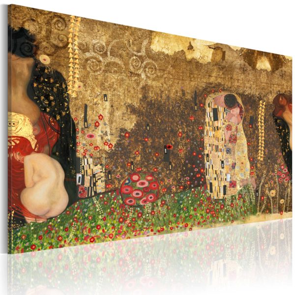 Tableau - Gustav Klimt - inspiration fait partie des tableaux murales de la collection de worldofwomen découvrez ce magnifique tableau exclusif chez nous