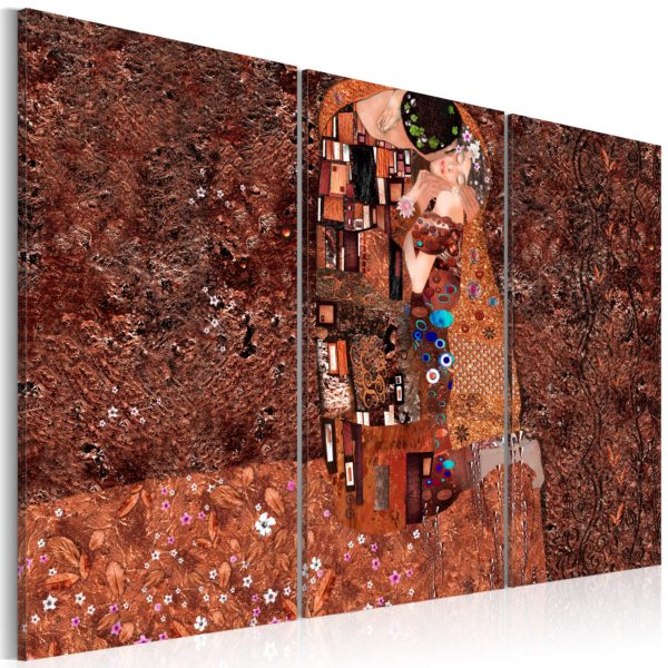 Tableau - Klimt inspiration - Couleur de l'amour fait partie des tableaux murales de la collection de worldofwomen découvrez ce magnifique tableau exclusif chez nous