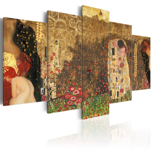 Tableau - Klimt's muses fait partie des tableaux murales de la collection de worldofwomen découvrez ce magnifique tableau exclusif chez nous