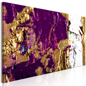 Tableau - Purple Wave (1 Part) Narrow fait partie des tableaux murales de la collection de worldofwomen découvrez ce magnifique tableau exclusif chez nous