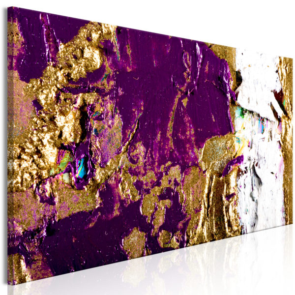 Tableau - Purple Wave (1 Part) Narrow fait partie des tableaux murales de la collection de worldofwomen découvrez ce magnifique tableau exclusif chez nous
