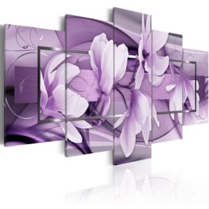 Tableau - Purple Wave fait partie des tableaux murales de la collection de worldofwomen découvrez ce magnifique tableau exclusif chez nous