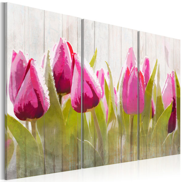 Tableau - Spring bouquet of tulips fait partie des tableaux murales de la collection de worldofwomen découvrez ce magnifique tableau exclusif chez nous