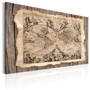 Tableau - The Map of the Past fait partie des tableaux murales de la collection de worldofwomen découvrez ce magnifique tableau exclusif chez nous