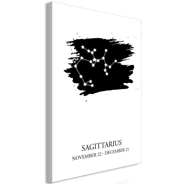 Tableau - Zodiac Signs: Sagittarius (1 Part) Vertical fait partie des tableaux murales de la collection de worldofwomen découvrez ce magnifique tableau exclusif chez nous