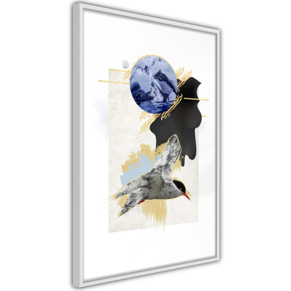 Apportez une nouvelle douche déco avec le Poster et affiche - Abstraction with a Tern
