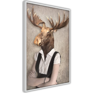 Apportez une nouvelle douche déco avec le Poster et affiche - Animal Alter Ego: Moose