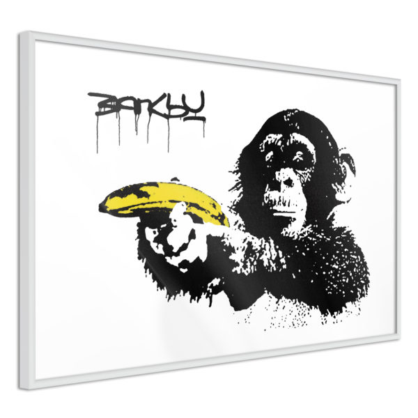 Apportez une nouvelle douche déco avec le Poster et affiche - Banksy: Banana Gun II