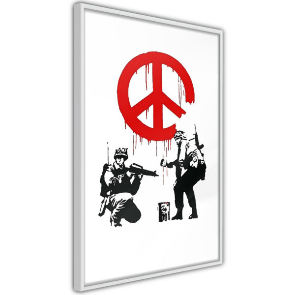 Apportez une nouvelle douche déco avec le Poster et affiche - Banksy: CND Soldiers I