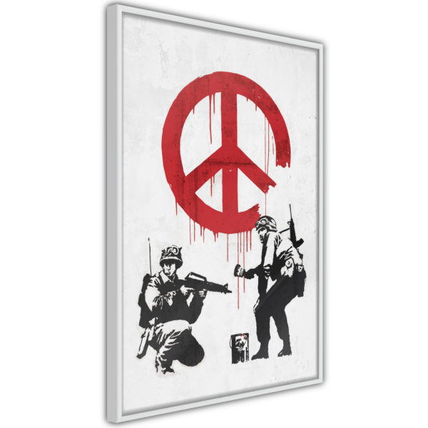 Apportez une nouvelle douche déco avec le Poster et affiche - Banksy: CND Soldiers II