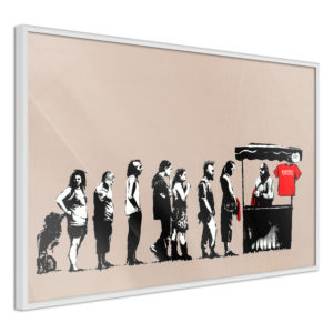 Apportez une nouvelle douche déco avec le Poster et affiche - Banksy: Festival
