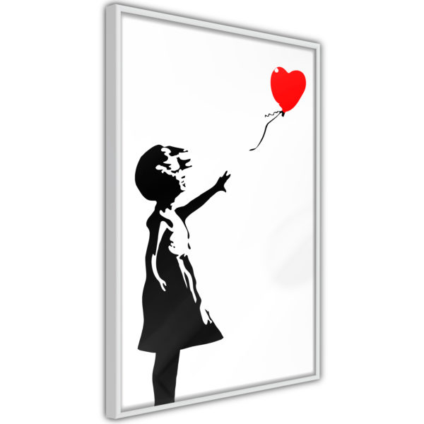 Apportez une nouvelle douche déco avec le Poster et affiche - Banksy: Girl with Balloon I