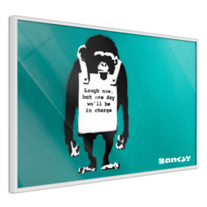 Apportez une nouvelle douche déco avec le Poster et affiche - Banksy: Laugh Now
