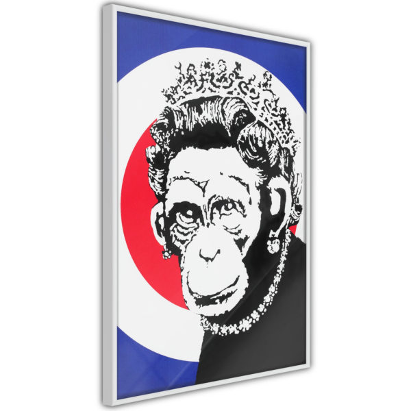 Apportez une nouvelle douche déco avec le Poster et affiche - Banksy: Monkey Queen