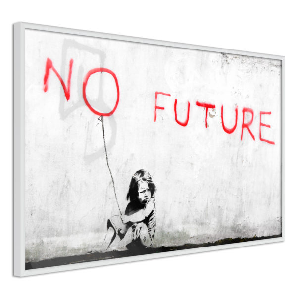 Apportez une nouvelle douche déco avec le Poster et affiche - Banksy: No Future