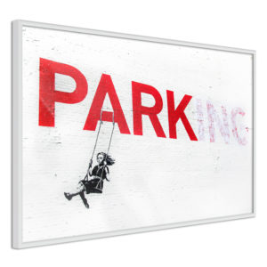 Apportez une nouvelle douche déco avec le Poster et affiche - Banksy: Park(ing)